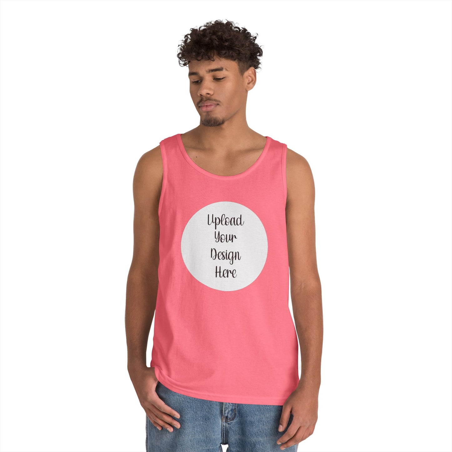 *Custom Tank Top — Gildan Various Colors - Upload Your Design
