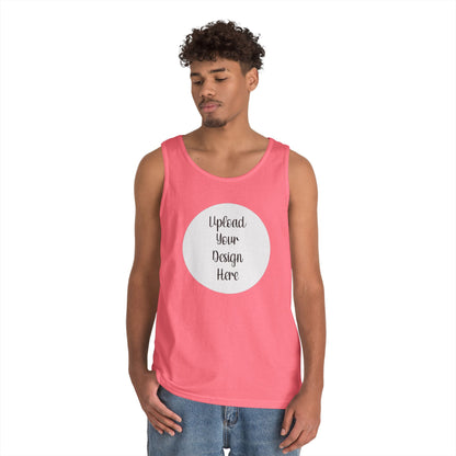 *Custom Tank Top — Gildan Various Colors - Upload Your Design
