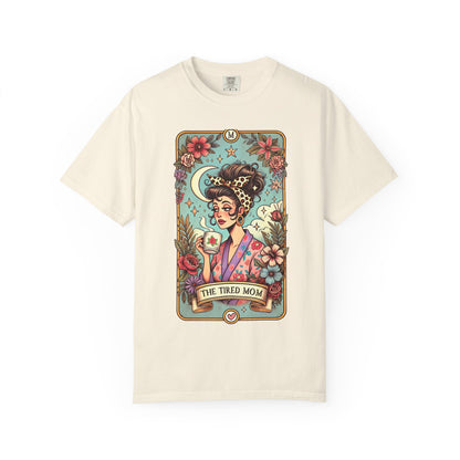 Vintage The Tired Mom T-Shirt —Mom Graphic Tee