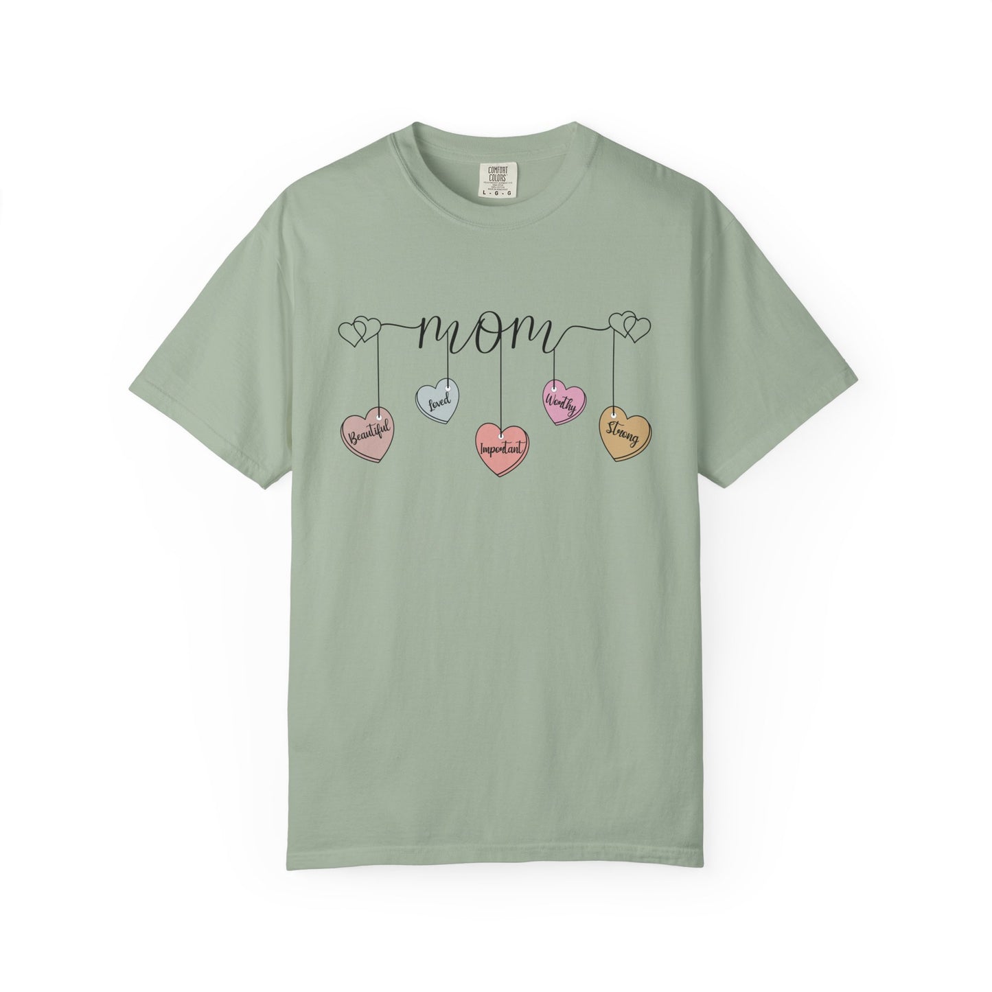 Mom Hearts — Mom Graphic T-Shirt