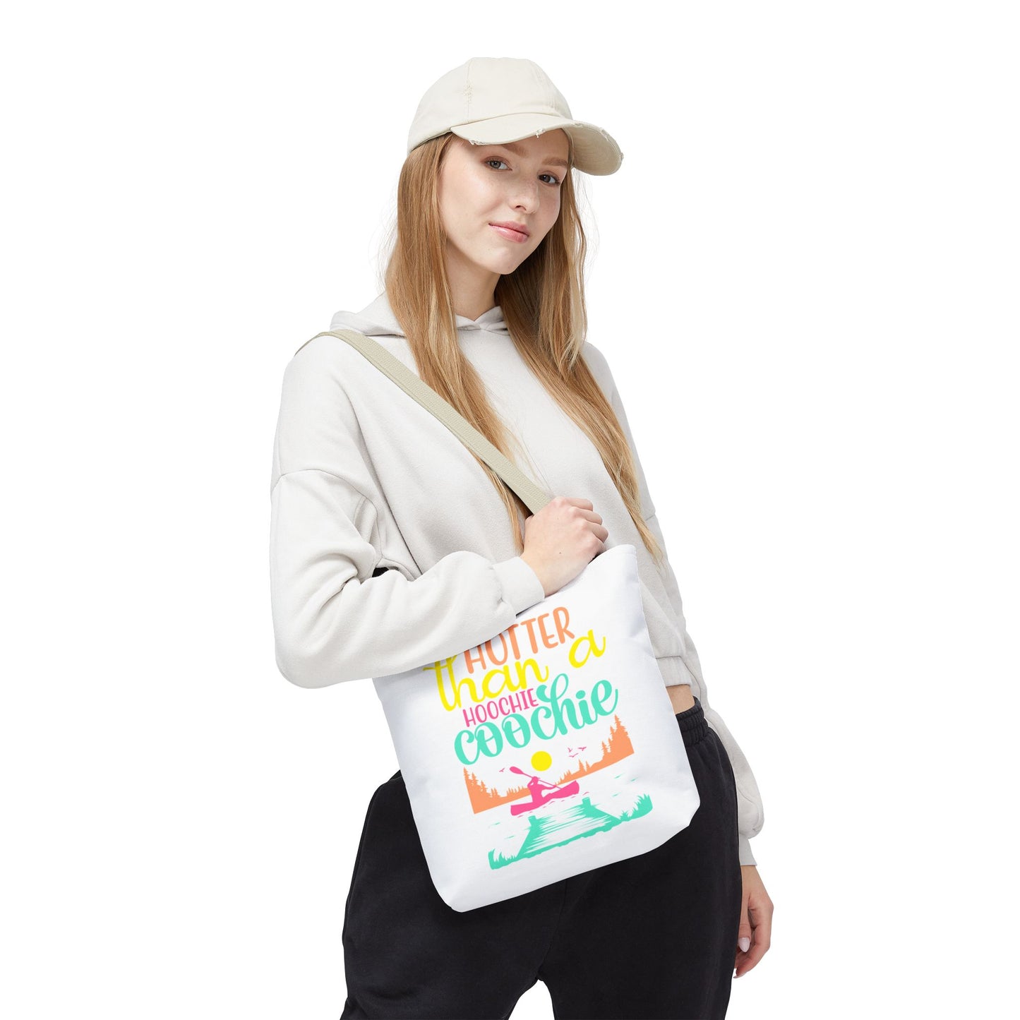Hotter Than A Hoochie Coochie — Beach-Ready AOP Carryall