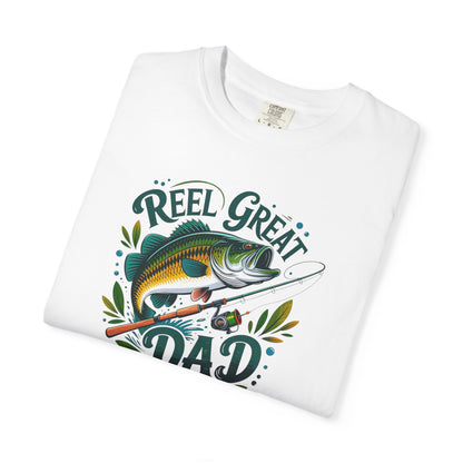 Reel Great Dad Custom Kid's Names— Fathers Day Tee
