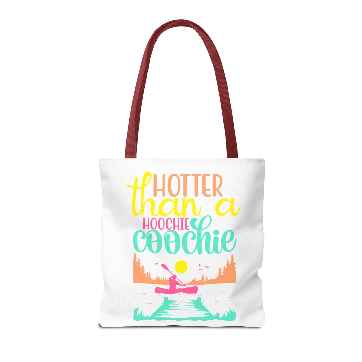 Hotter Than A Hoochie Coochie — Beach-Ready AOP Carryall