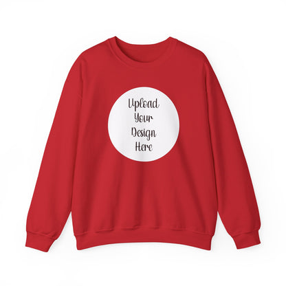 *Custom Crewneck Sweatshirt — Gildan Various Colors - Upload Your Design