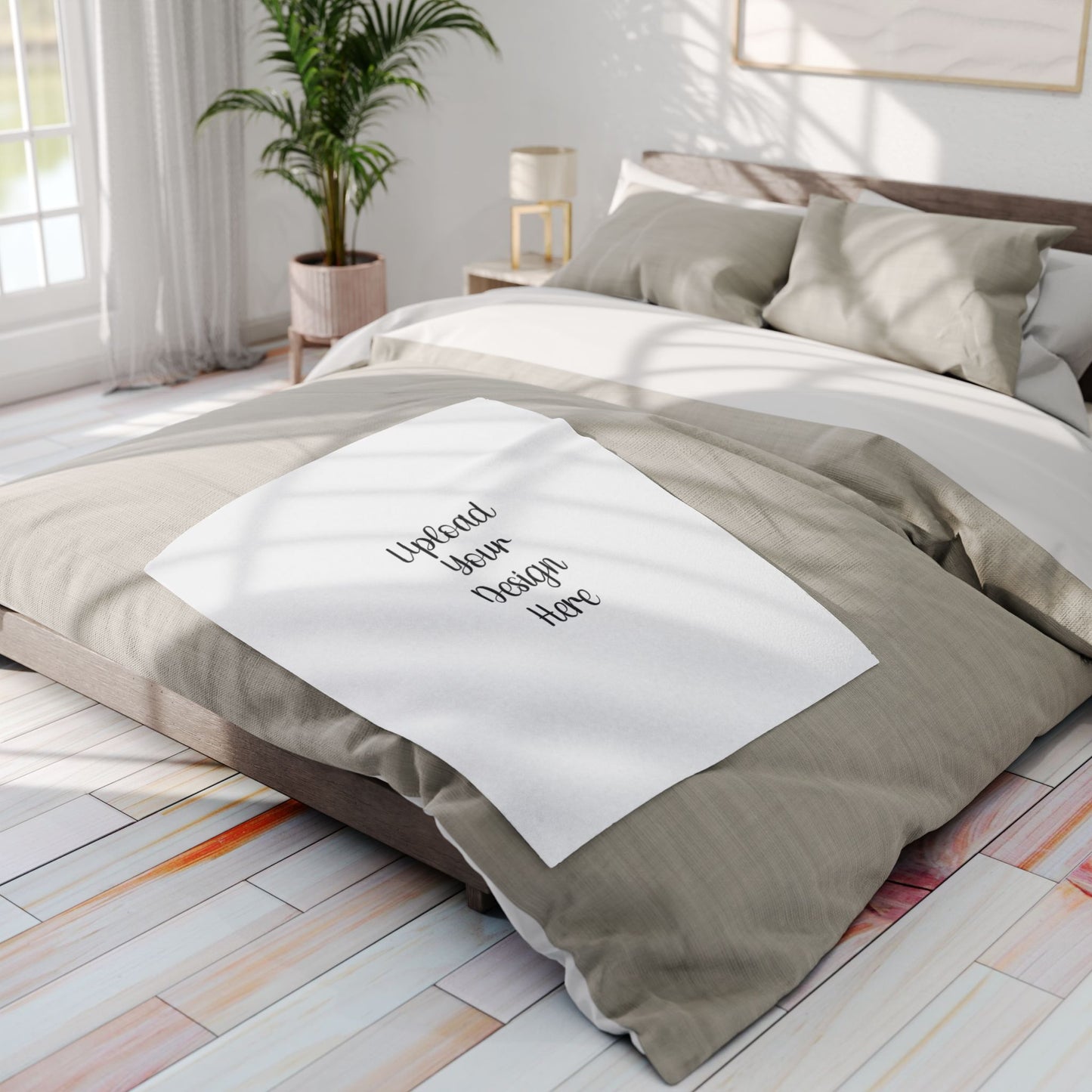 Custom Cozy Arctic Fleece Blanket – Upload Your Design