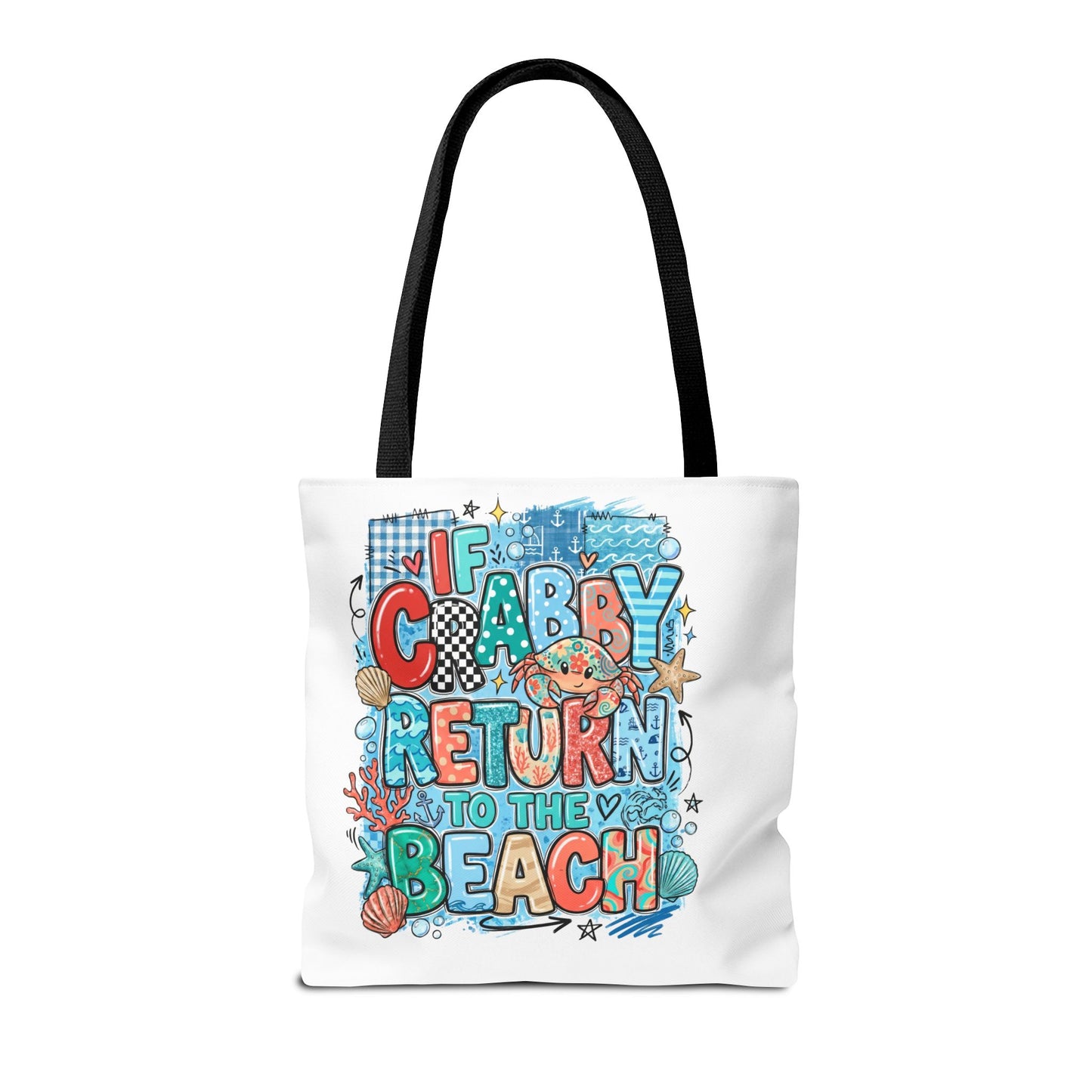 Crabby — Beach-Ready AOP Carryall
