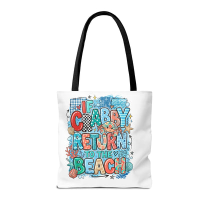 Crabby — Beach-Ready AOP Carryall