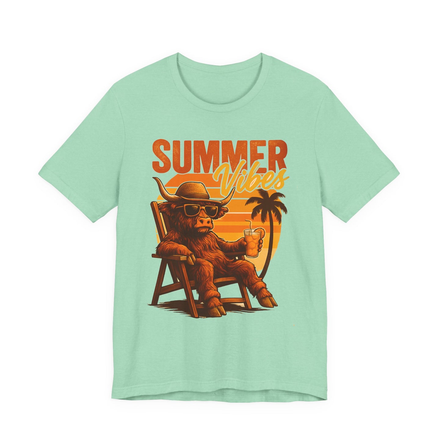 Highland Cow T-Shirt — celebrate summer Graphic Tee