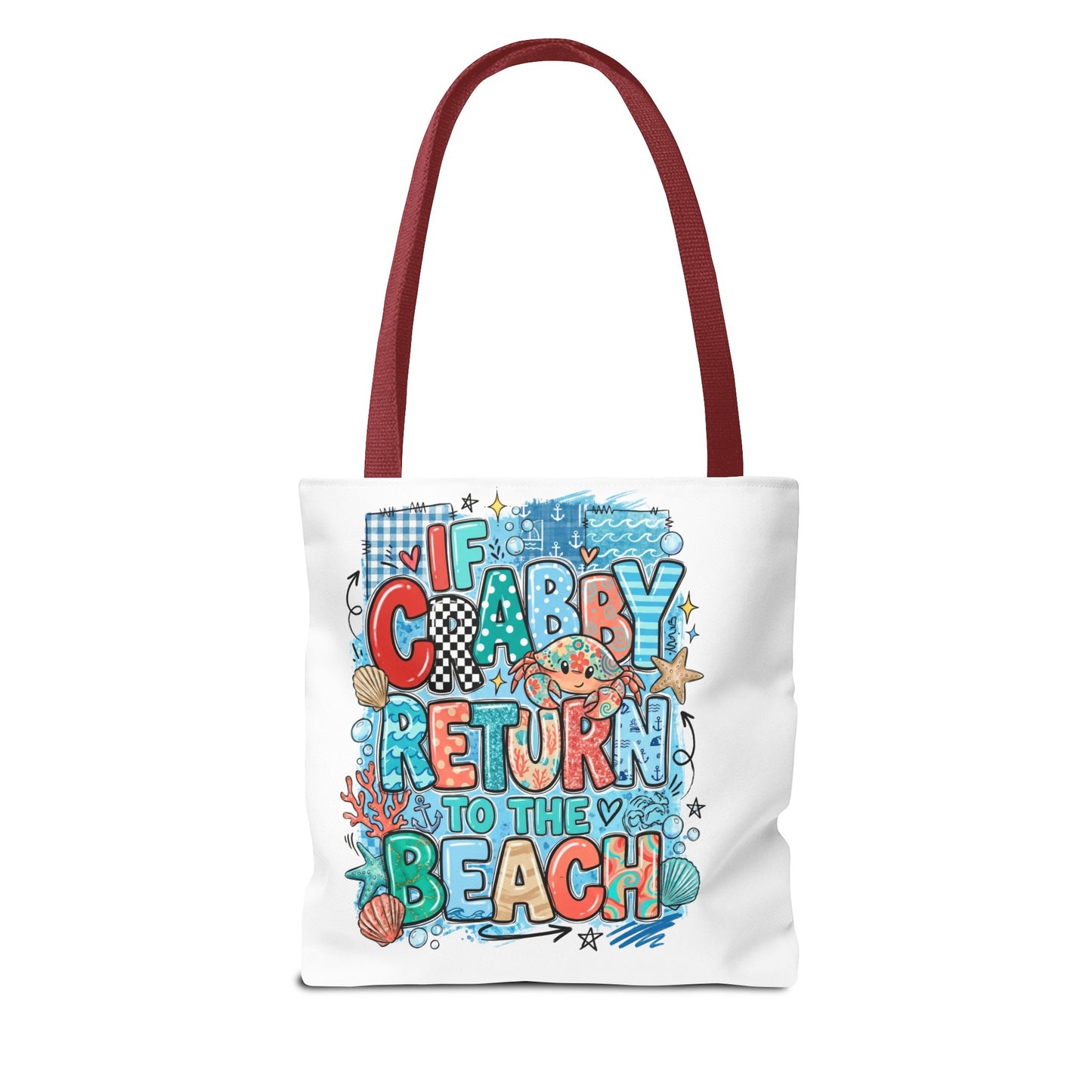 Crabby — Beach-Ready AOP Carryall