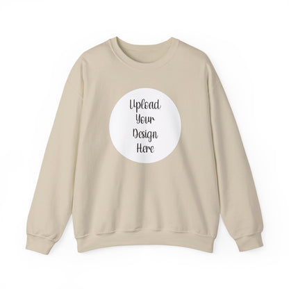 *Custom Crewneck Sweatshirt — Gildan Various Colors - Upload Your Design