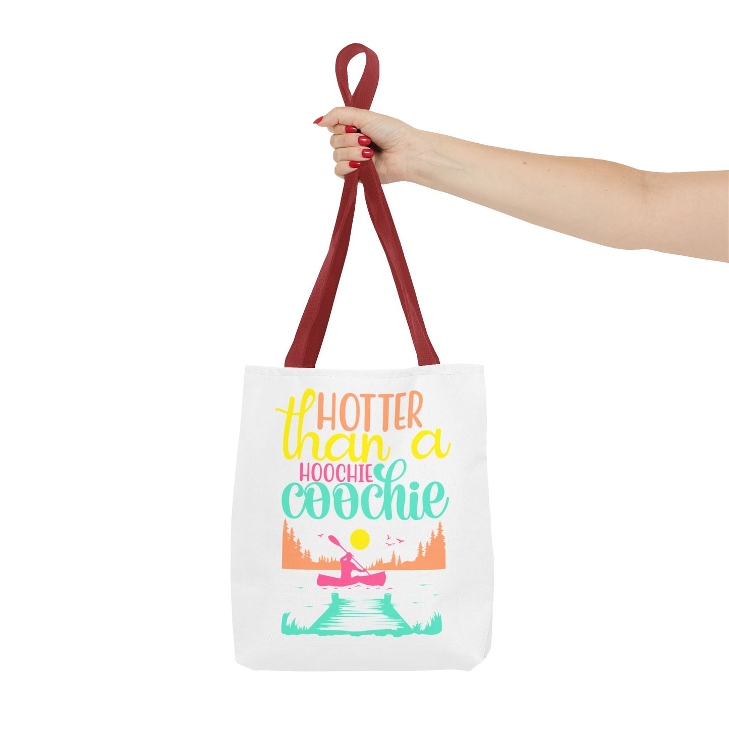 Hotter Than A Hoochie Coochie — Beach-Ready AOP Carryall