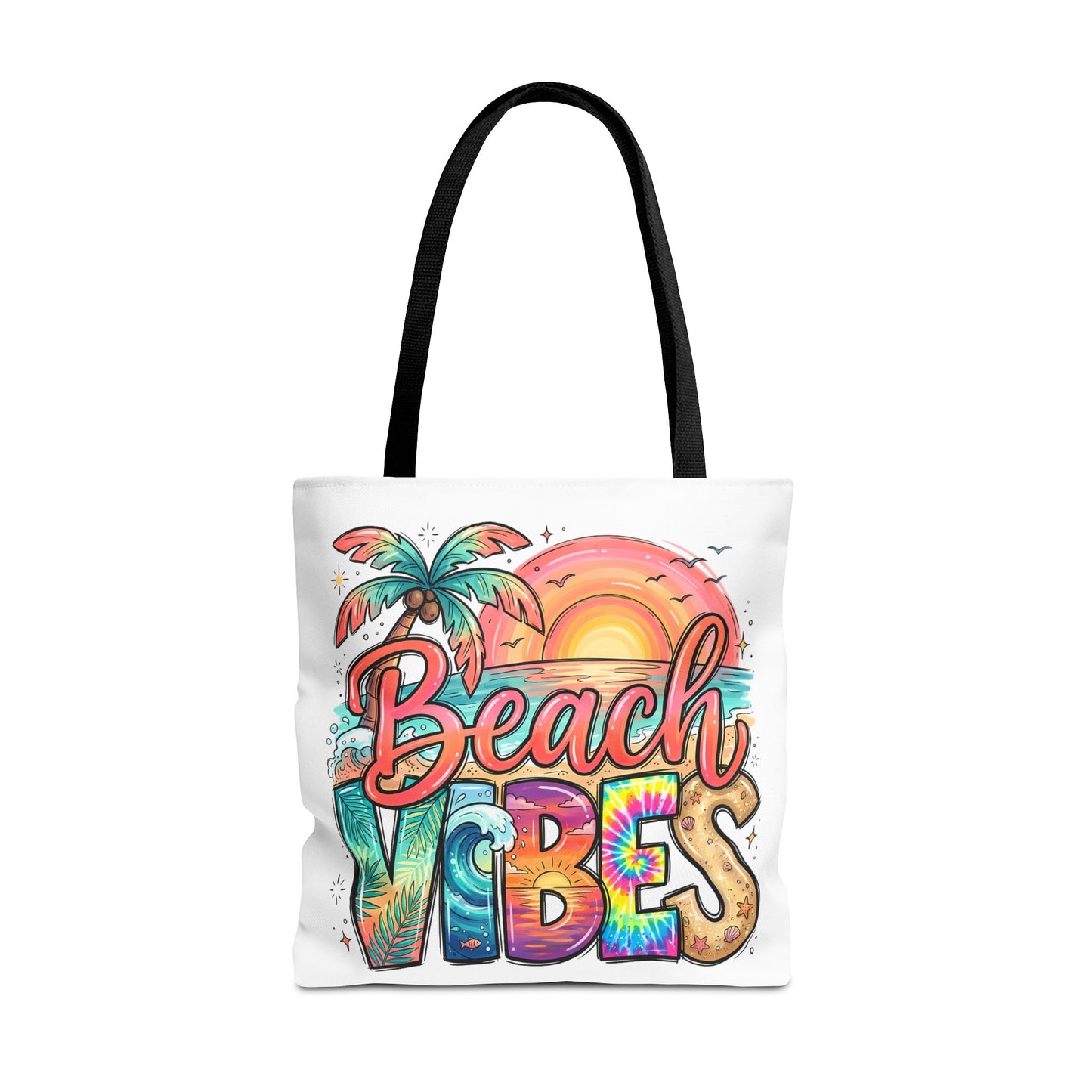 Beach Vibes — Beach-Ready AOP Carryall