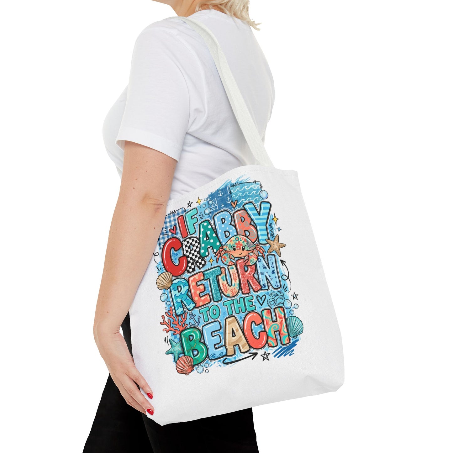Crabby — Beach-Ready AOP Carryall