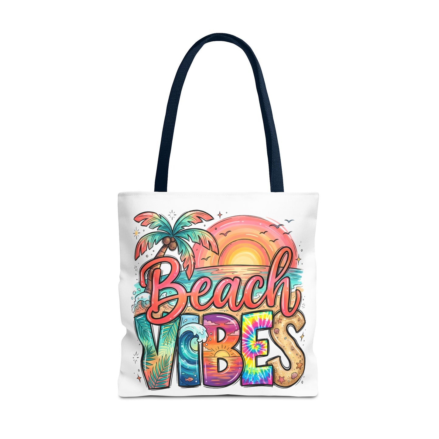 Beach Vibes — Beach-Ready AOP Carryall