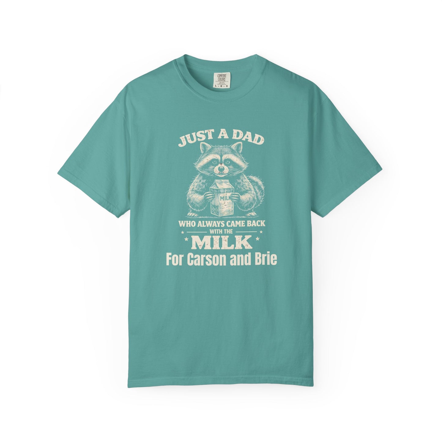 Just A Dad Custom Kid's Names— Fathers Day Tee