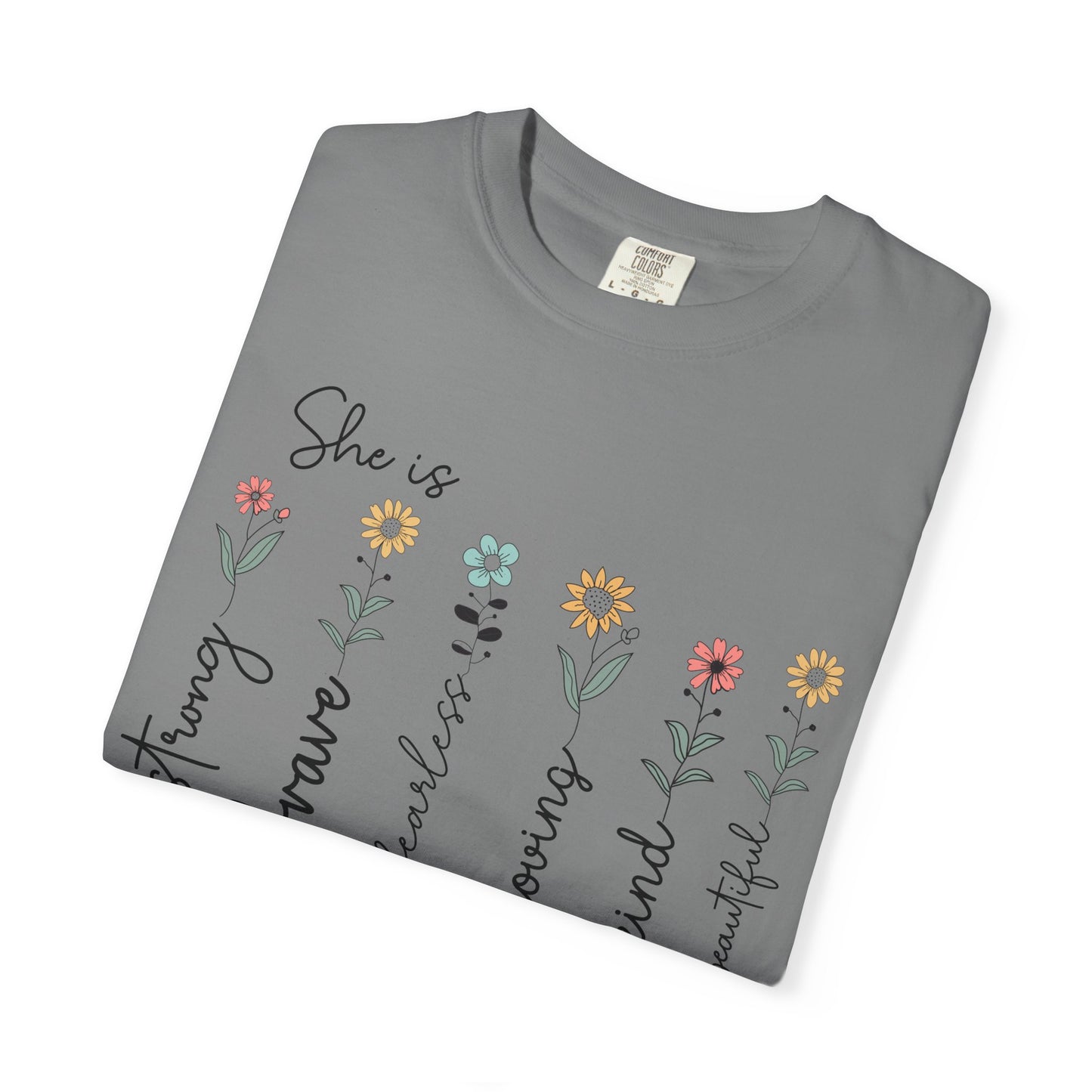 She Is — Mom Graphic T-Shirt