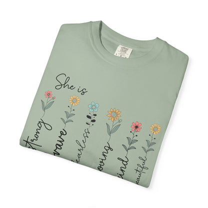 She Is — Mom Graphic T-Shirt