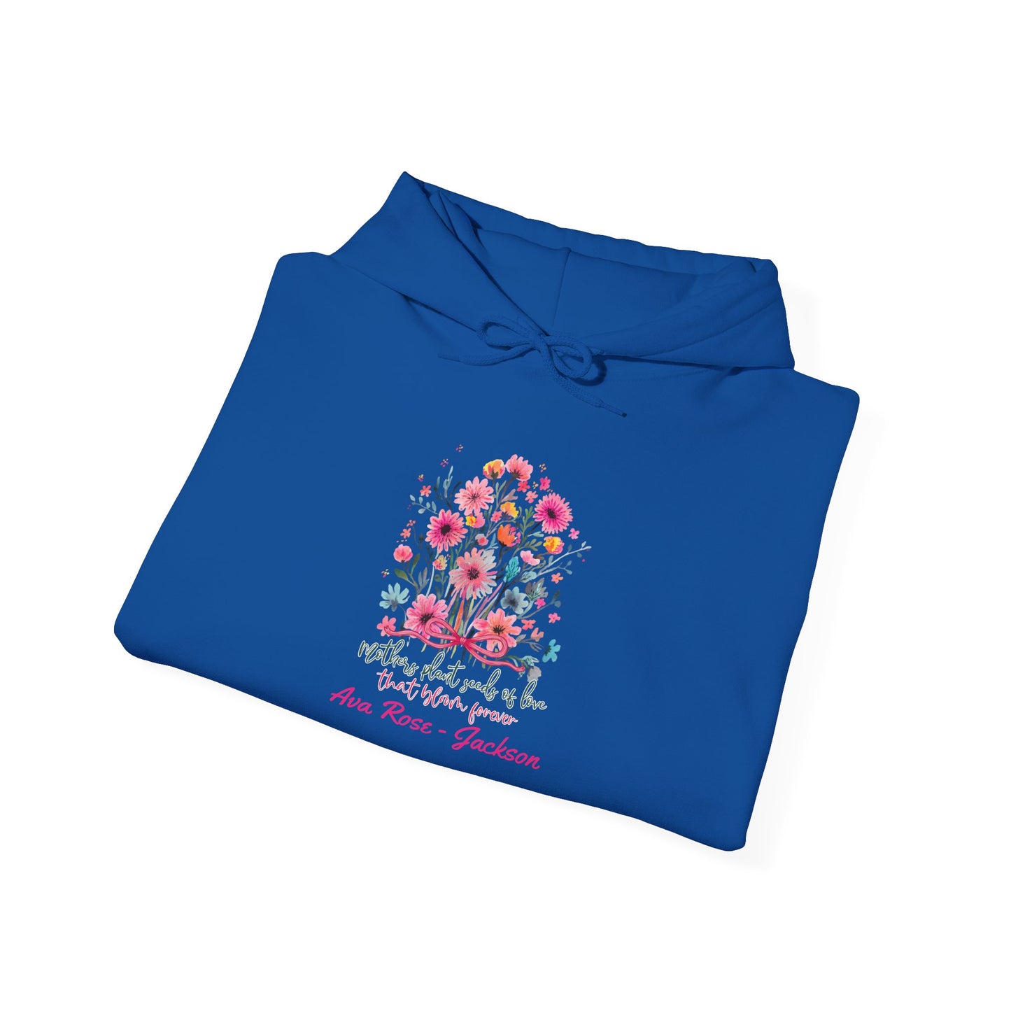 Seeds Of Love Custom Kids Name Mama Hoodie — Personalized Mom Hoodie