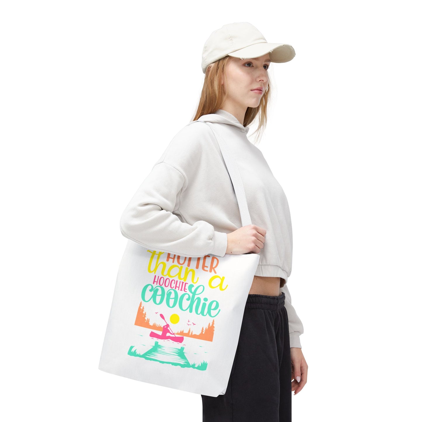 Hotter Than A Hoochie Coochie — Beach-Ready AOP Carryall