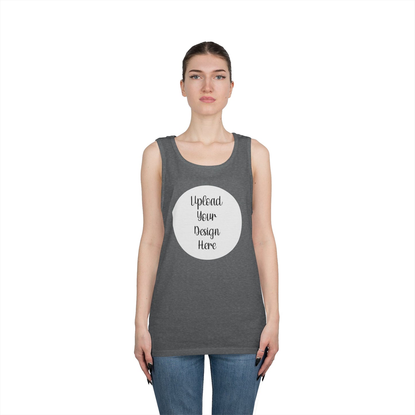 *Custom Tank Top — Gildan Various Colors - Upload Your Design