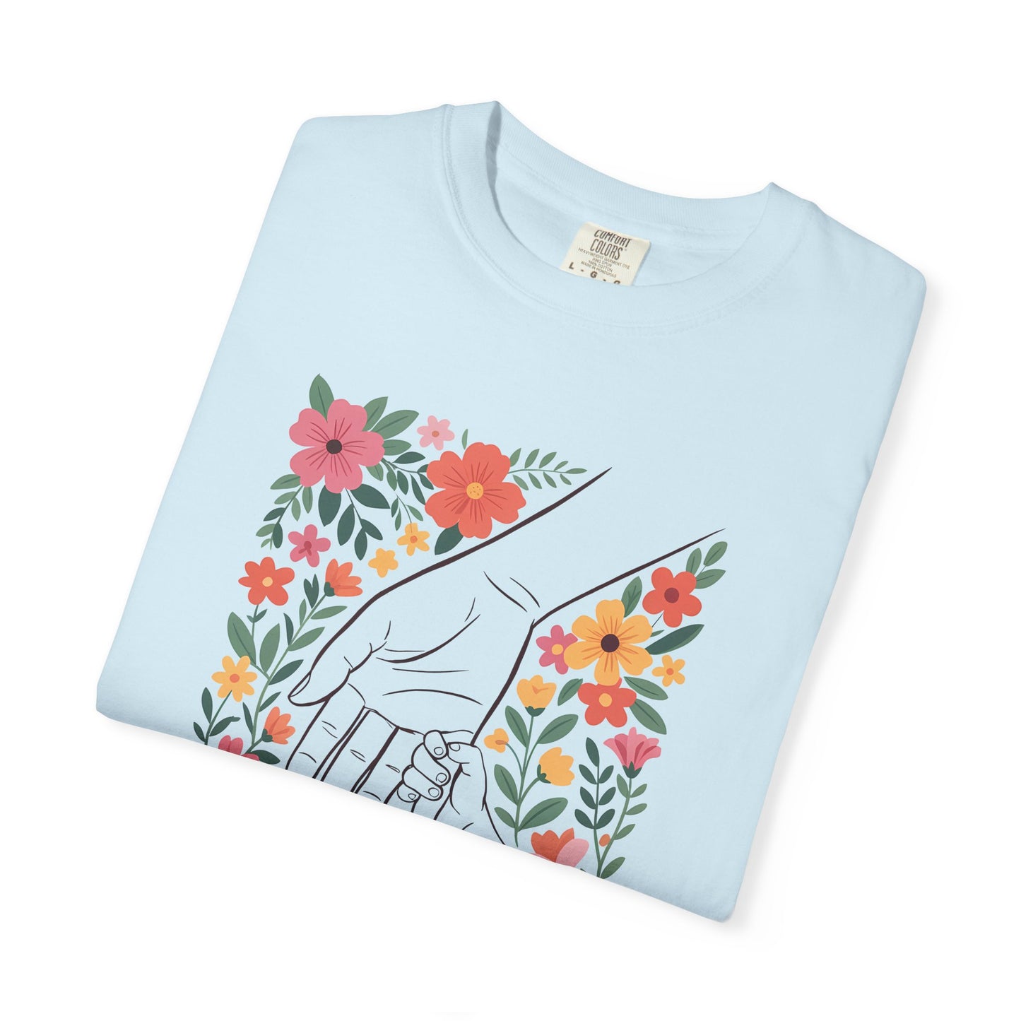 Mama Hand Tee — Bohemian Mom Graphic T-Shirt
