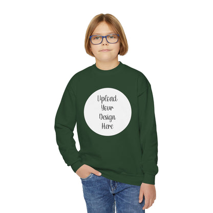 *Custom Youth Crewneck Sweatshirt — Various Colors - Upload Your Design