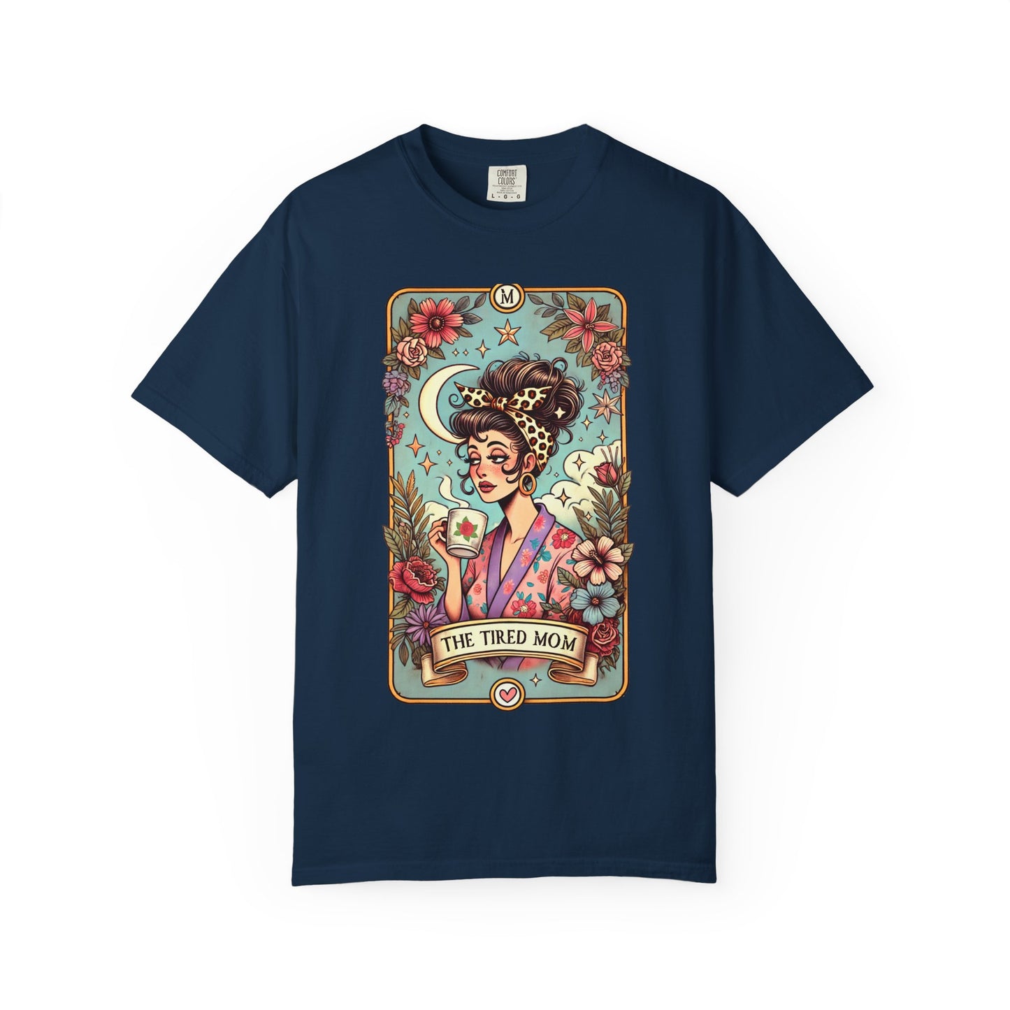 Vintage The Tired Mom T-Shirt —Mom Graphic Tee