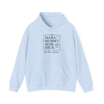 Mom Life Custom Kids Name Mama Hoodie — Personalized Mom Hoodie