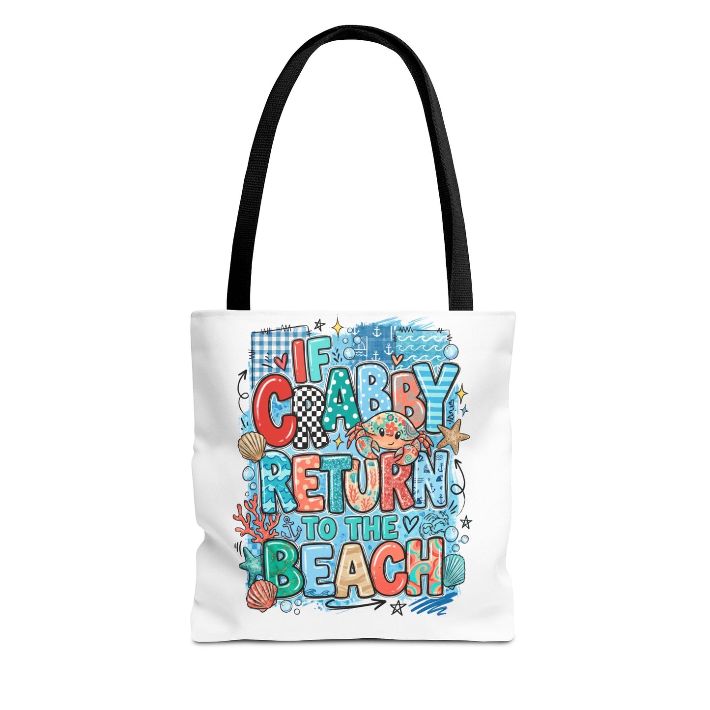 Crabby — Beach-Ready AOP Carryall