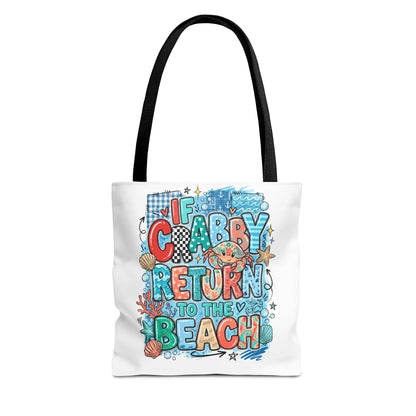 Crabby — Beach-Ready AOP Carryall