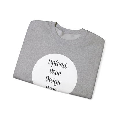 *Custom Crewneck Sweatshirt — Gildan Various Colors - Upload Your Design