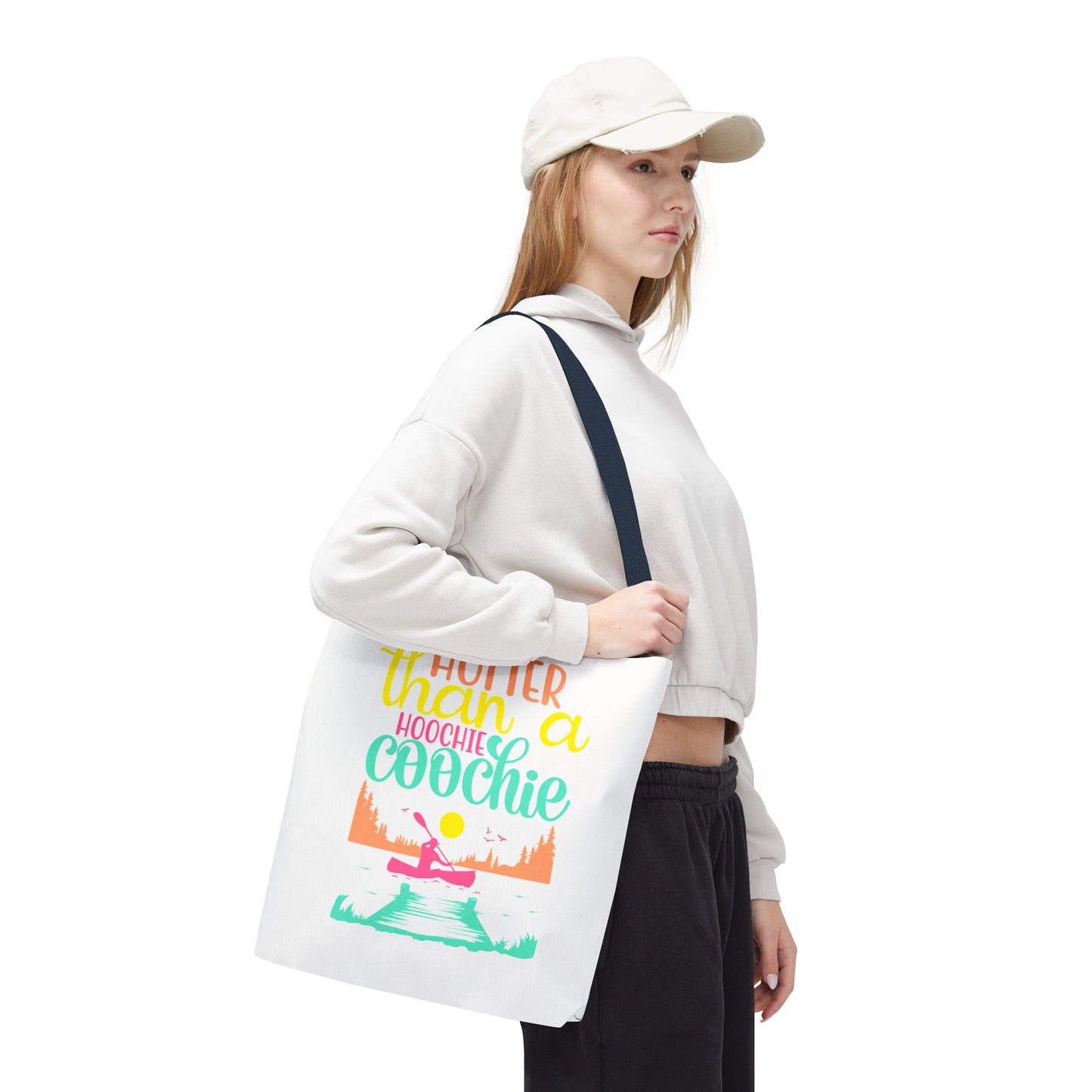 Hotter Than A Hoochie Coochie — Beach-Ready AOP Carryall