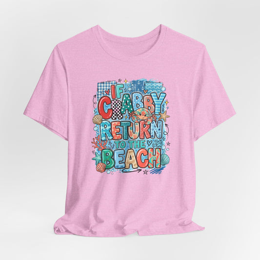 Crabby T-Shirt — celebrate summer Graphic Tee