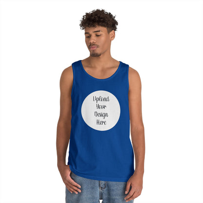 *Custom Tank Top — Gildan Various Colors - Upload Your Design