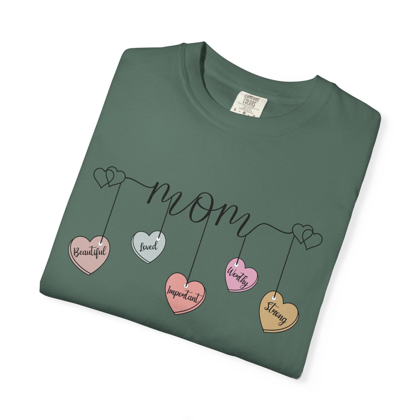 Mom Hearts — Mom Graphic T-Shirt