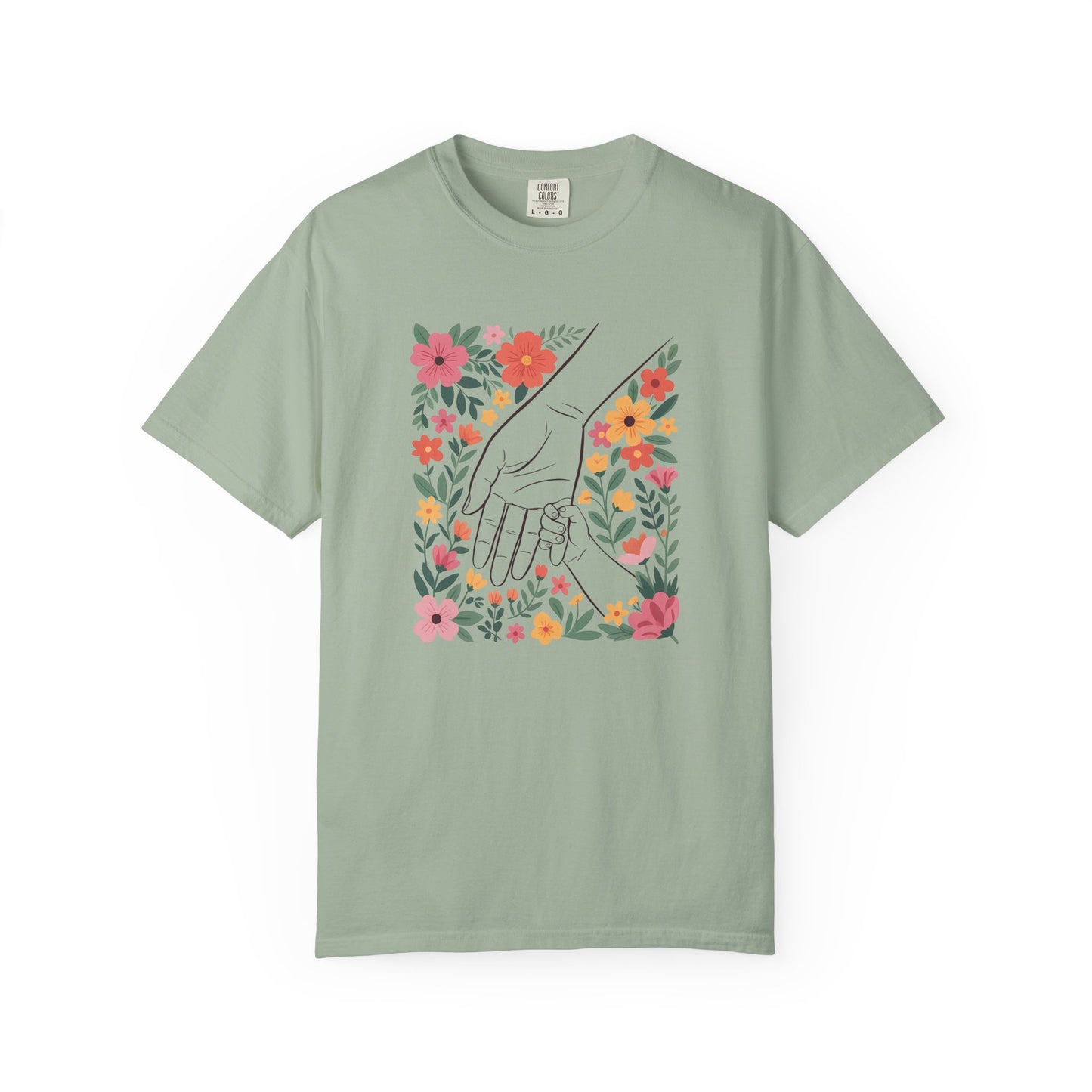 Mama Hand Tee — Bohemian Mom Graphic T-Shirt