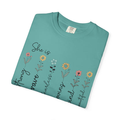 She Is — Mom Graphic T-Shirt
