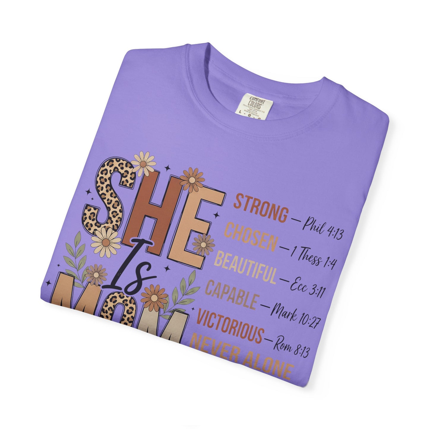 She Is Mom — Mom Graphic T-Shirt