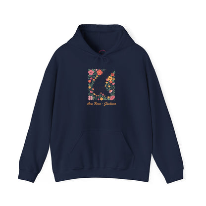 Mama Hand Custom Kids Name Mama Hoodie — Personalized Mom Hoodie