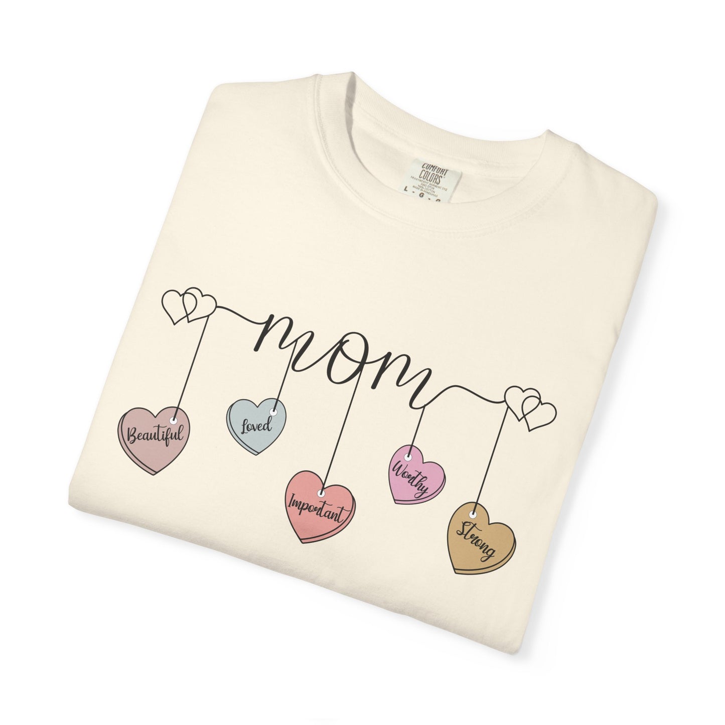 Mom Hearts — Mom Graphic T-Shirt