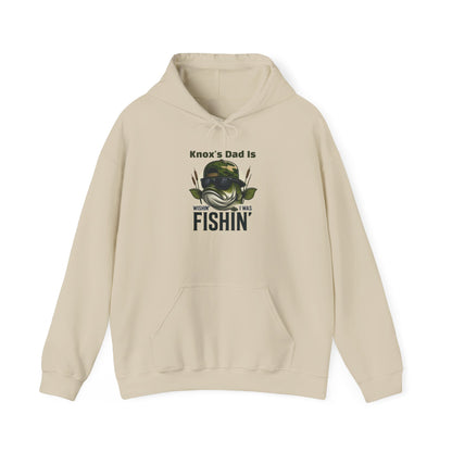 Wishin I Was Fishin Custom Kid's Names Hoodie - Personalized Gift
