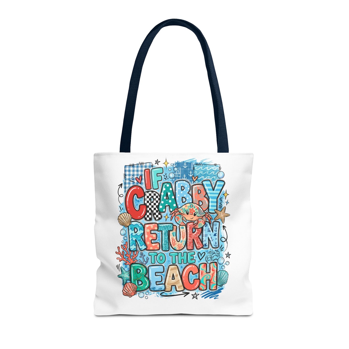 Crabby — Beach-Ready AOP Carryall