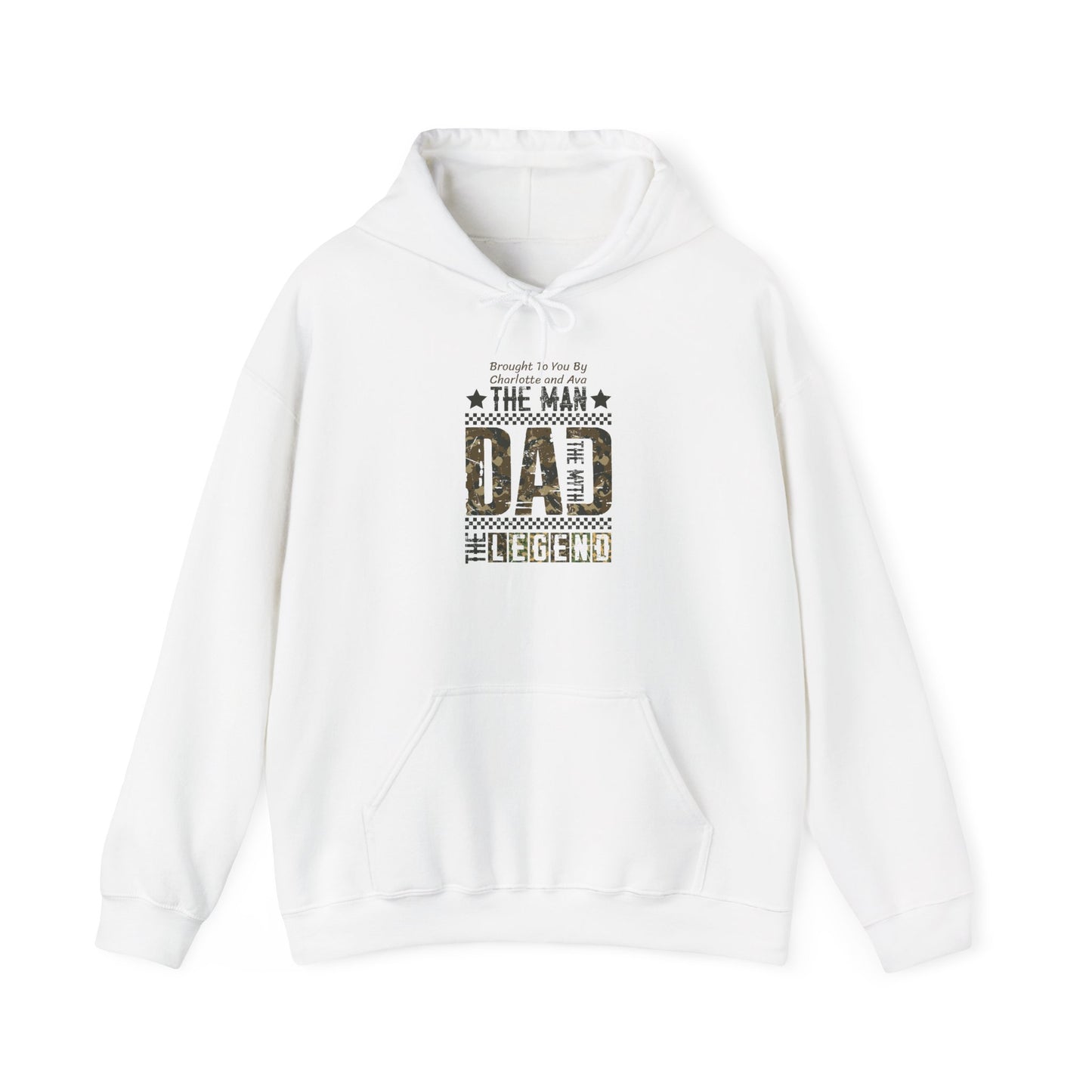 The Man Custom Kid's Names Hoodie - Personalized Gift
