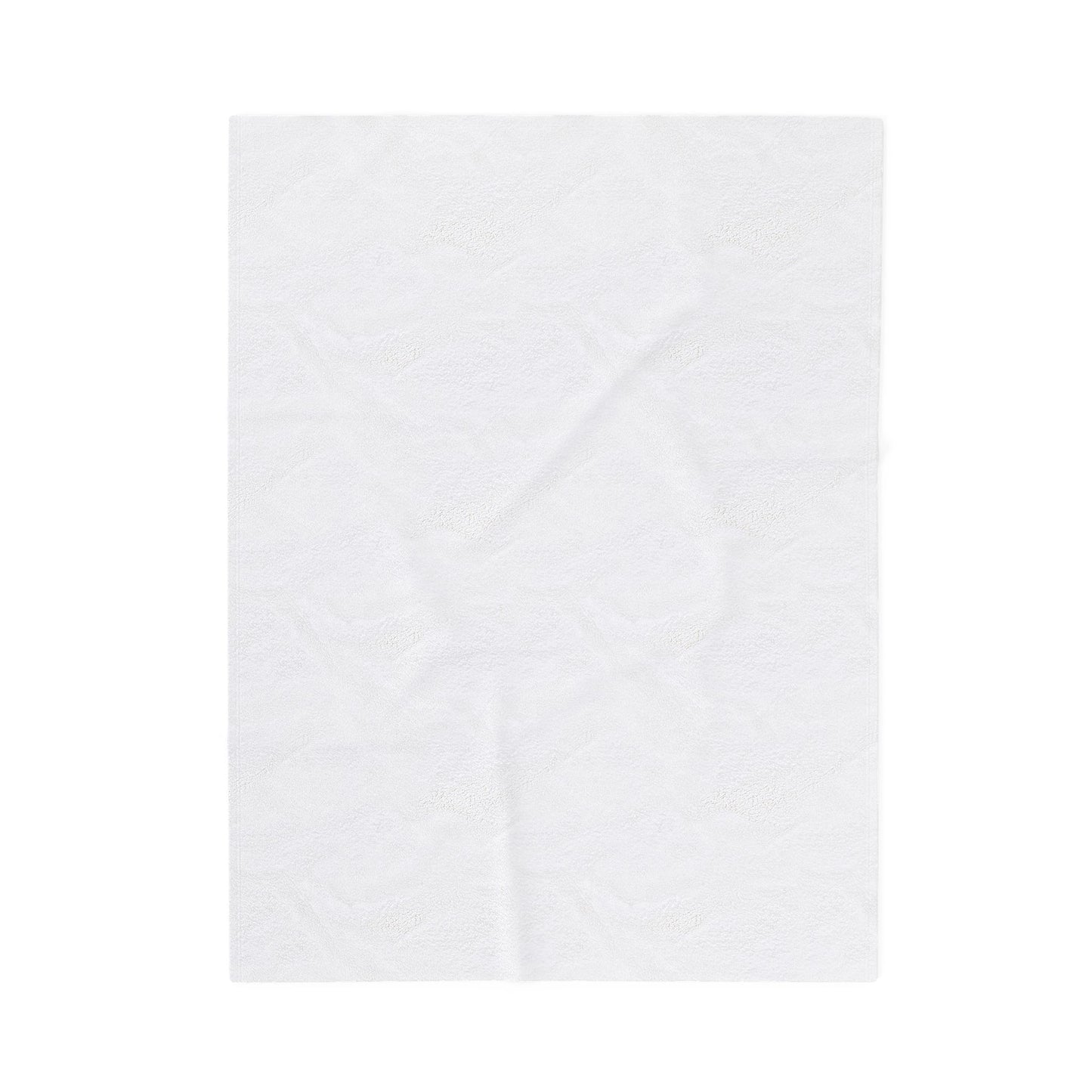 Custom Velveteen Plush Blanket — Upload Your Design