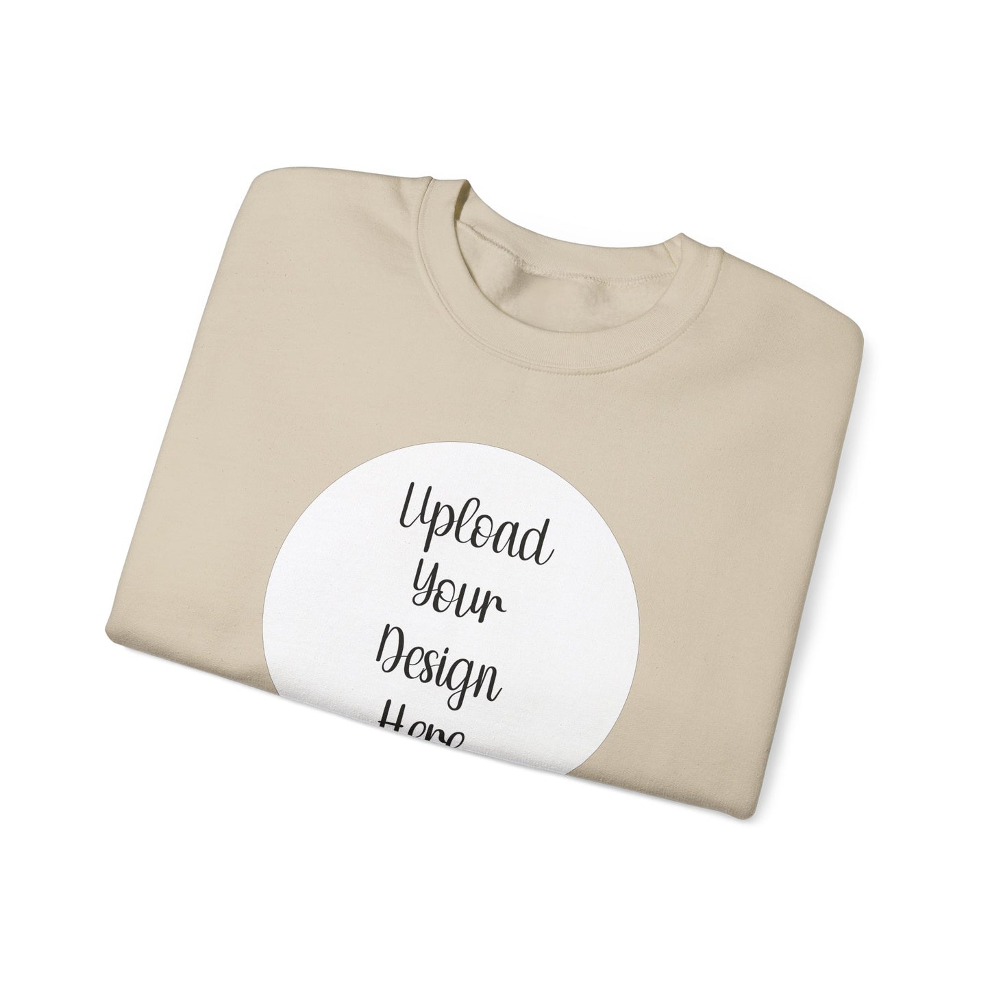 *Custom Crewneck Sweatshirt — Gildan Various Colors - Upload Your Design