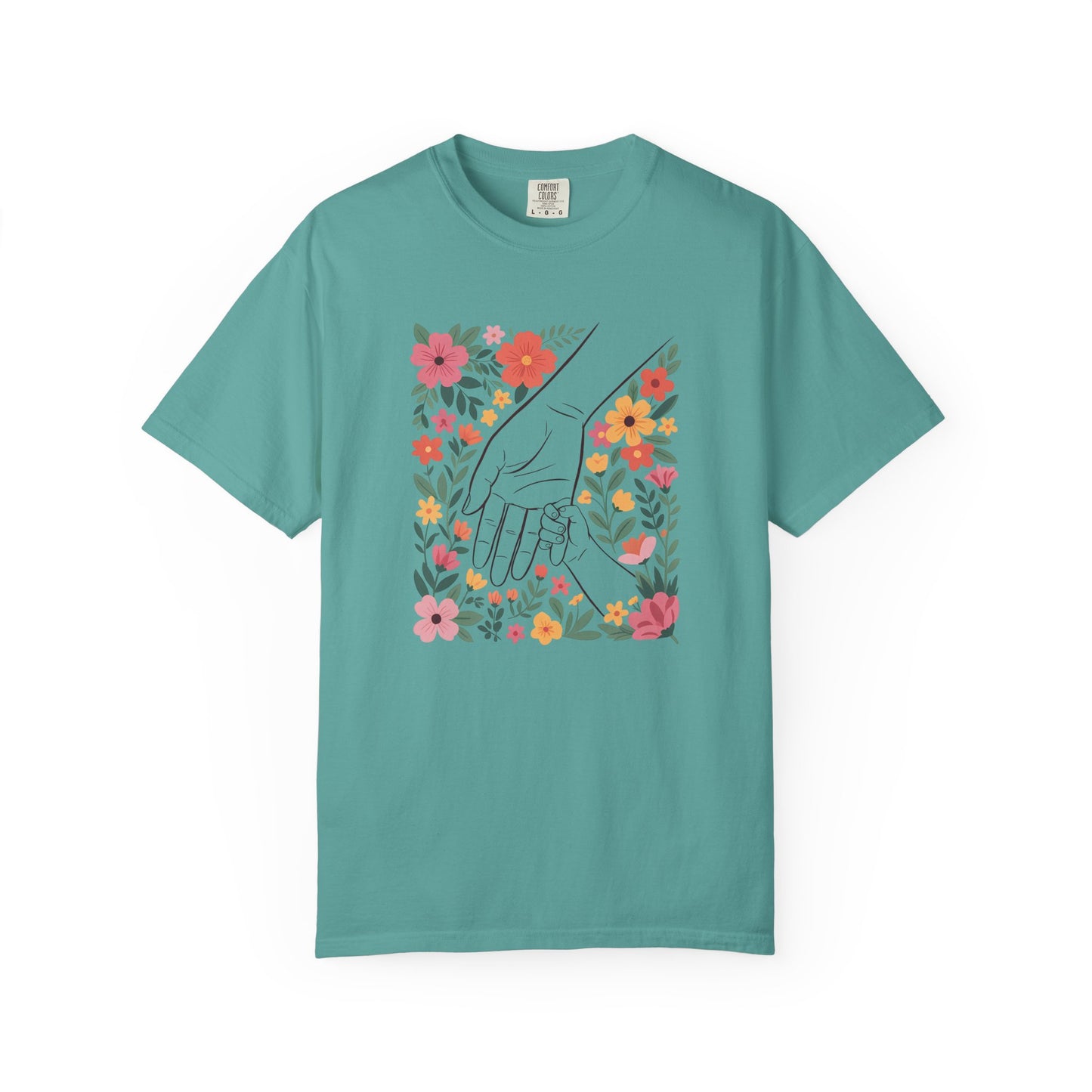 Mama Hand Tee — Bohemian Mom Graphic T-Shirt