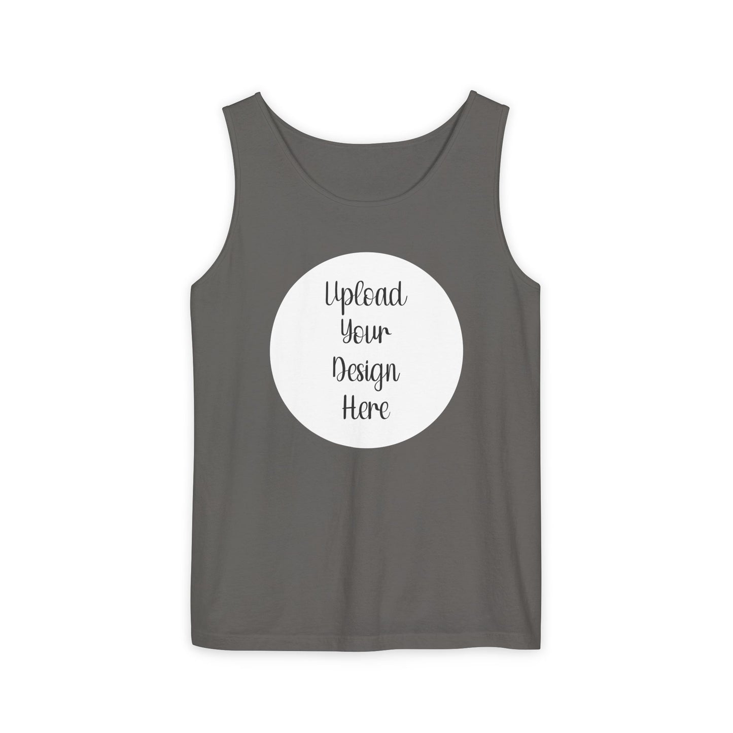 *Custom Tank Top — Comfort Colors Various Colors - Upload Your Design