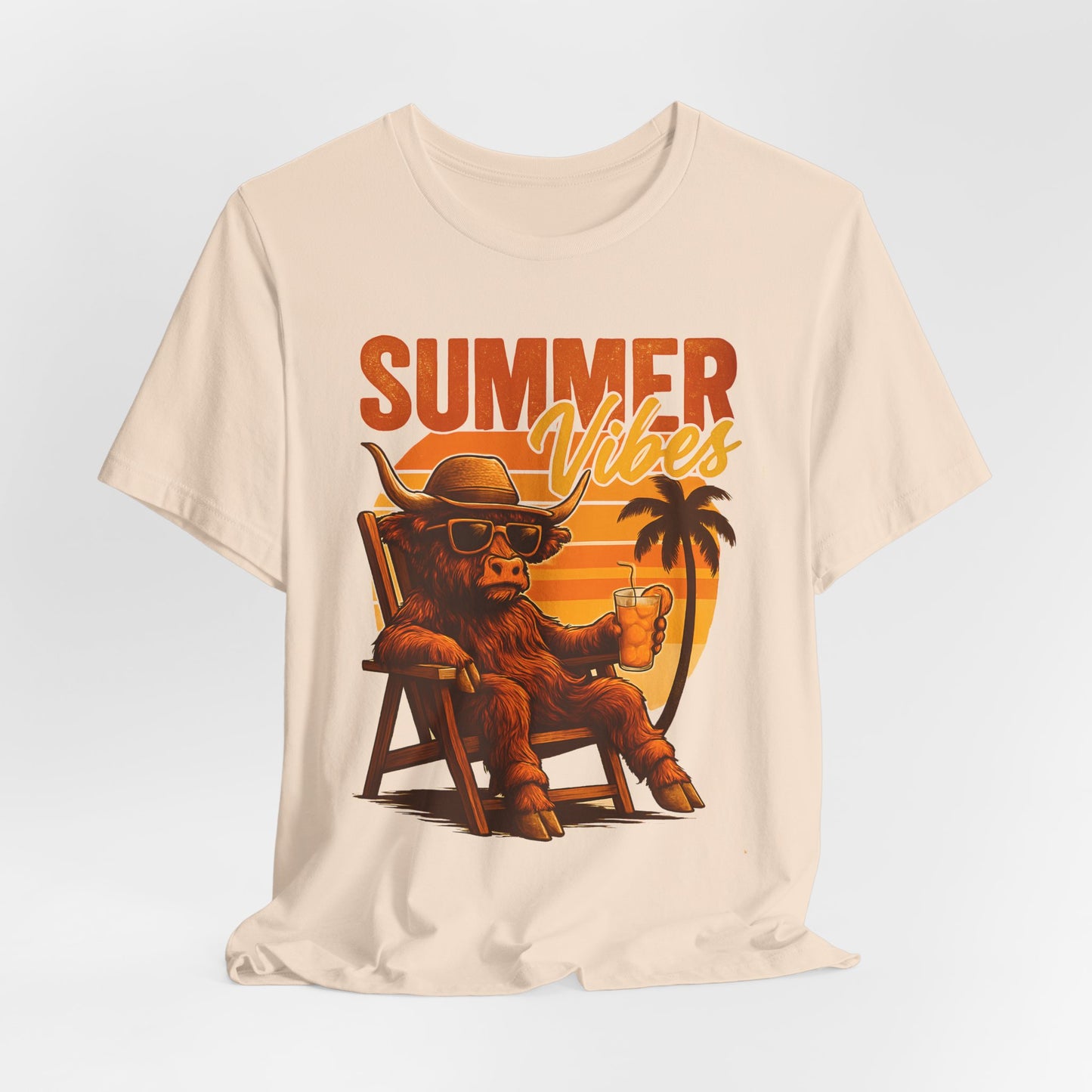 Highland Cow T-Shirt — celebrate summer Graphic Tee