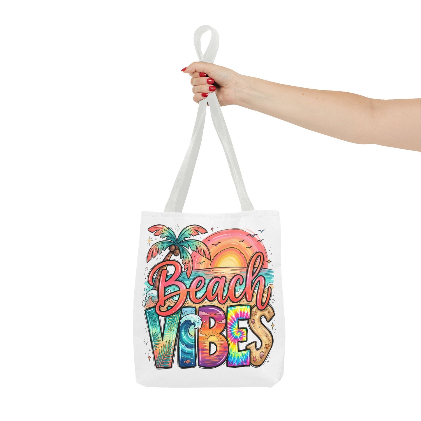 Beach Vibes — Beach-Ready AOP Carryall