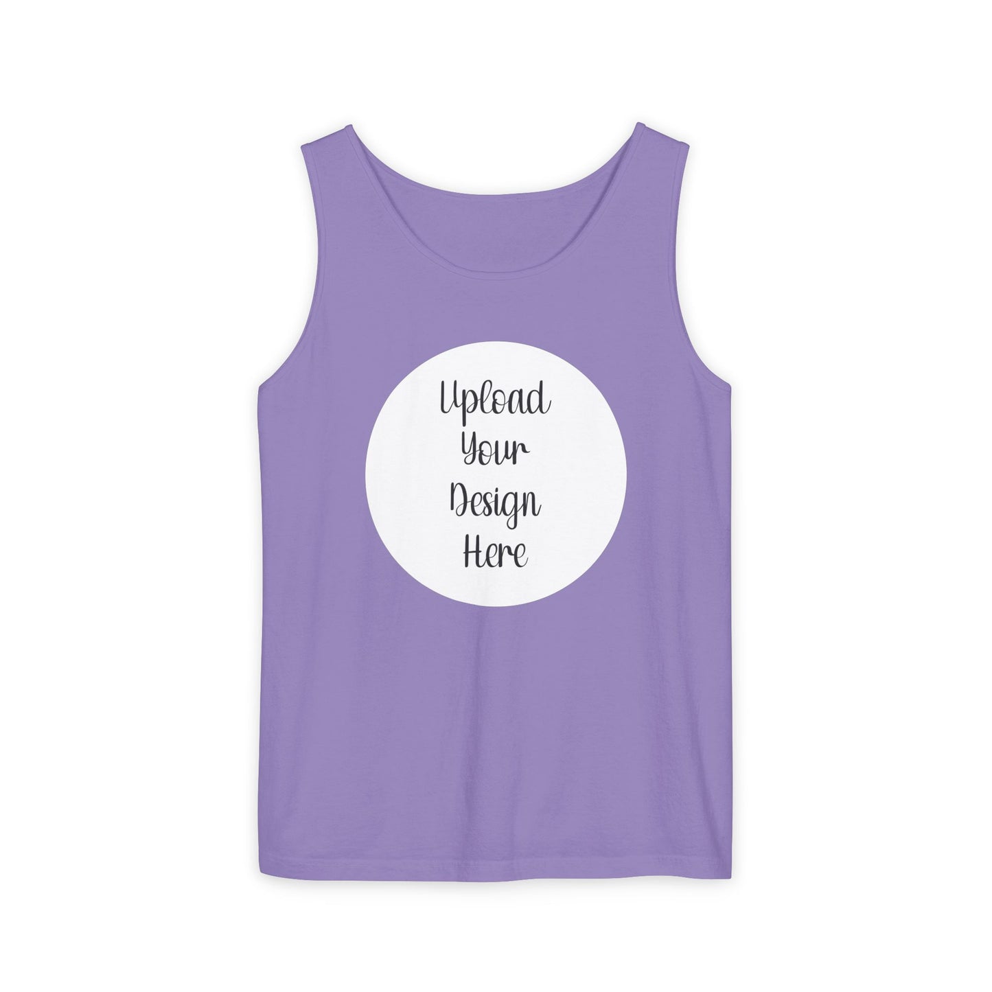 *Custom Tank Top — Comfort Colors Various Colors - Upload Your Design